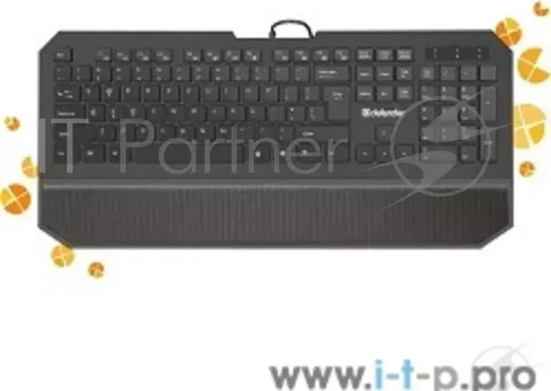 Клавиатура DEFENDER Oscar SM 600 Pro RU черный