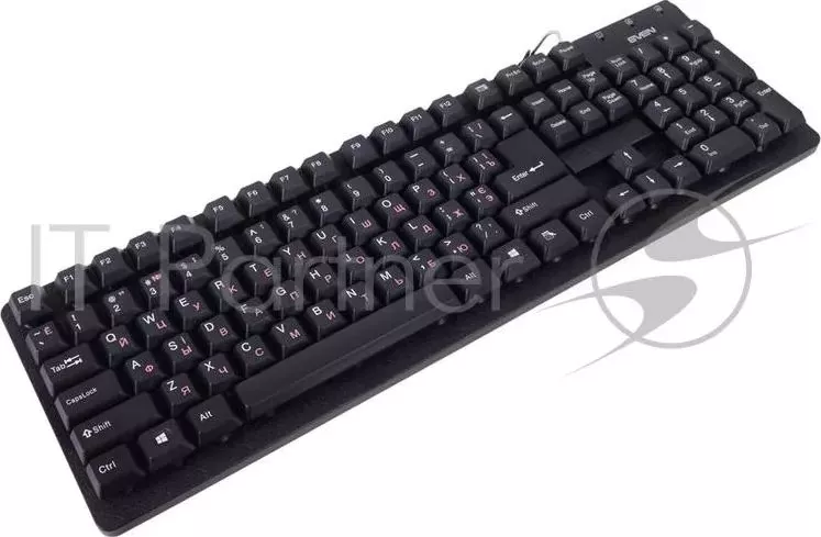 Клавиатура Keyboard SVEN Standard 301 PS/2 чёрная SV-03100301PB