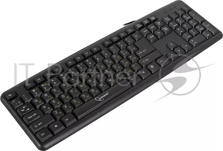 Клавиатура Keyboard GEMBIRD KB-8320U-BL черный {USB, 104 клавиши}