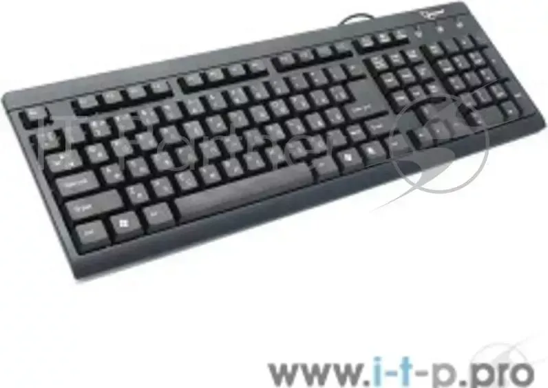 Клавиатура Keyboard GEMBIRD KB 8330U BL черный USB, 104 клавиши