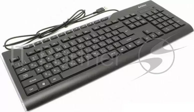 Клавиатура A4 KD-800L черный USB slim Multimedia LED A4TECH A4 KD 800L Blue Light X Lighting