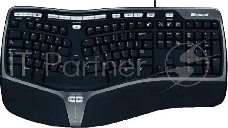 Клавиатура MICROSOFT Natural Ergonomic 4000 USB Keyboard B2M 00020 RTL
