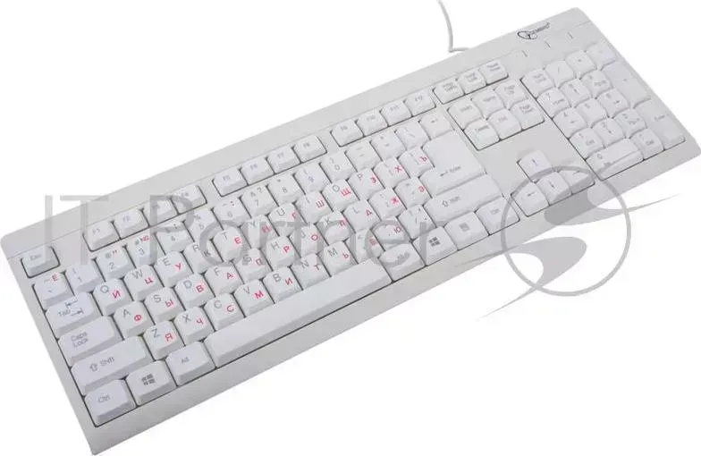 Клавиатура Keyboard GEMBIRD KB 8300 R, PS/2 белая бежевая