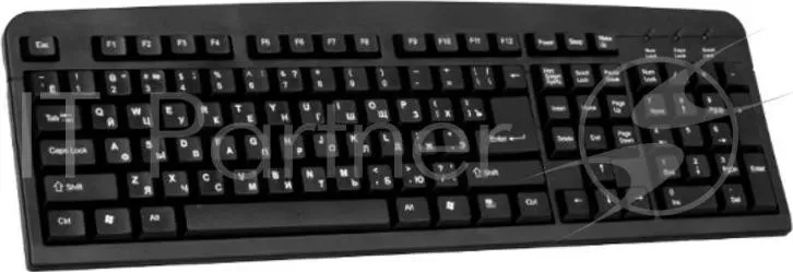Клавиатура DEFENDER Element HB 520 черный PS/2