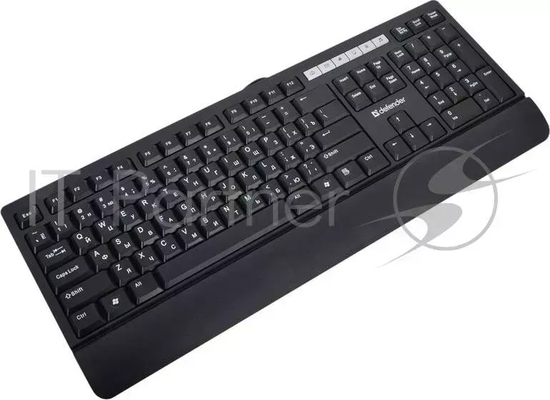 Клавиатура Keyboard DEFENDER Episode 950 black 45035 {USB, пров. Slim кл-ра} DEFENDER , USB слим, 6 дополнит. кнопок