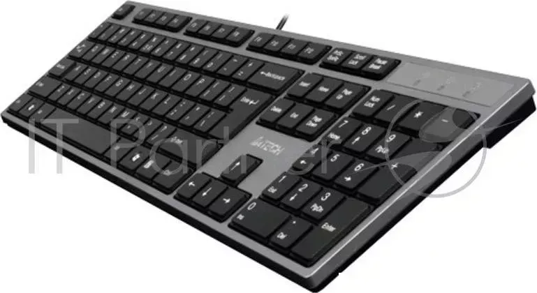 Клавиатура A4 KD-300 серый/черный USB slim A4TECH A4 KD 300 Silver Grey X