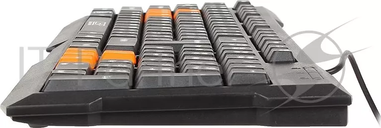 Фото №2 Клавиатура CBR KB 116 Black USB, 104 кл., slim, провод 1.4м