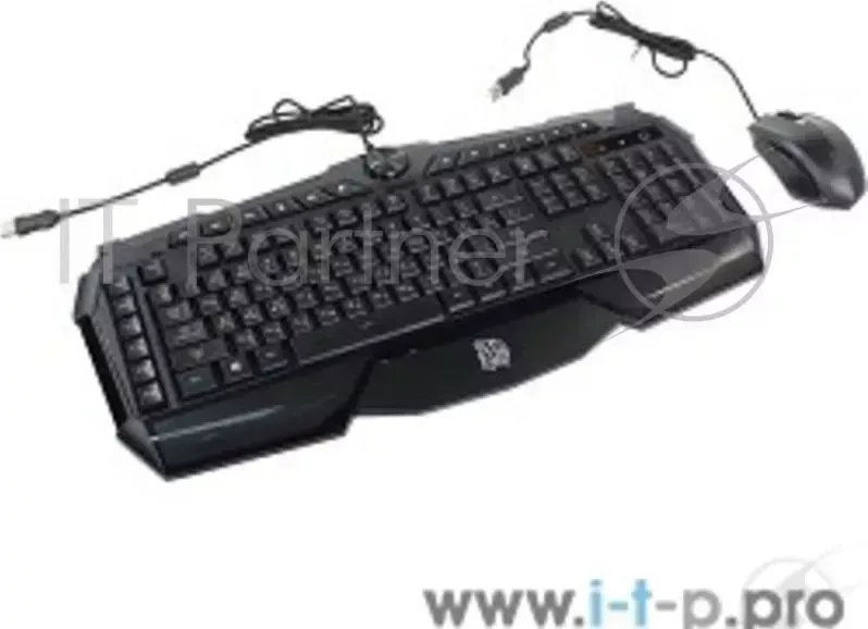 Клавиатура + мышь Keyboard&Mouse Tt eSPORTS Challenger Prime RGB Combo (Black) KB-CPC-MBBRRU-01 Tt eSports + Tt