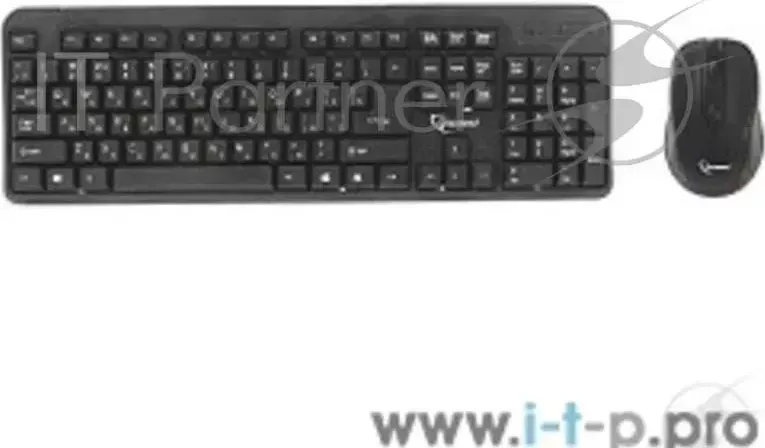 Клавиатура + мышь Keyboard GEMBIRD KBS 7002 черный беспров., 2.4ГГц/10м, 1600DPI, мини приемник USB