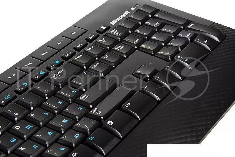 Клавиатура + мышь MICROSOFT 2000 клав:черный :черный USB бес Multimedia