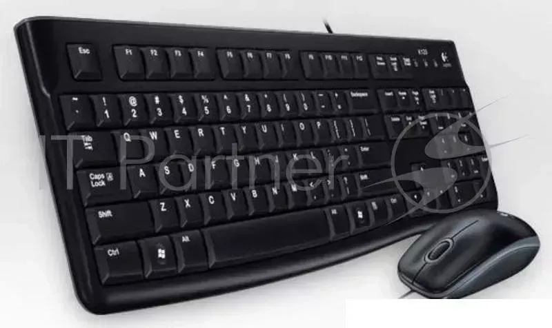 Клавиатура + мышь LOGITECH Desktop MK120