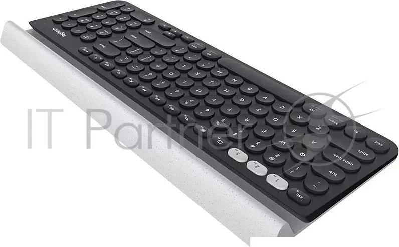 Клавиатура LOGITECH K780 черный/белый USB бес BT