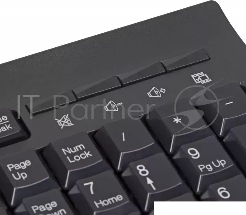 Клавиатура HP K2500, USB, Радиоканал, черный e5e78aa Hewlett-Packard HP K2500 E5E78AA ,