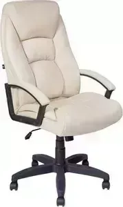Кресло офисное Алвест AV 126 PL (681Н) MK эко кожа 202 слоновая кость