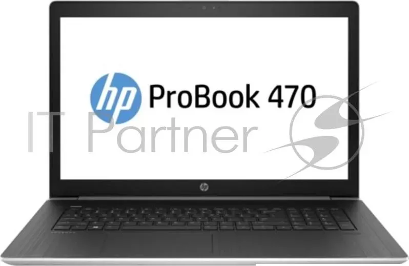 Ноутбук Hewlett-Packard HP Probook 470 G5 <3CA37ES> i5-8250U (1.6)/4Gb/500Gb/17.3" HD+ AG/NV 930MX 2Gb/Cam HD/BT/FPR/Win10 Pro (Pike Silver)