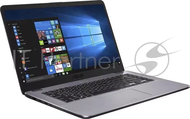 Ноутбук ASUS X505BA-EJ151T E2 9000/4Gb/500Gb/AMD Radeon R2/15.6"/FHD (1920x1080)/Windows 10/dk.grey/WiFi/BT/Cam