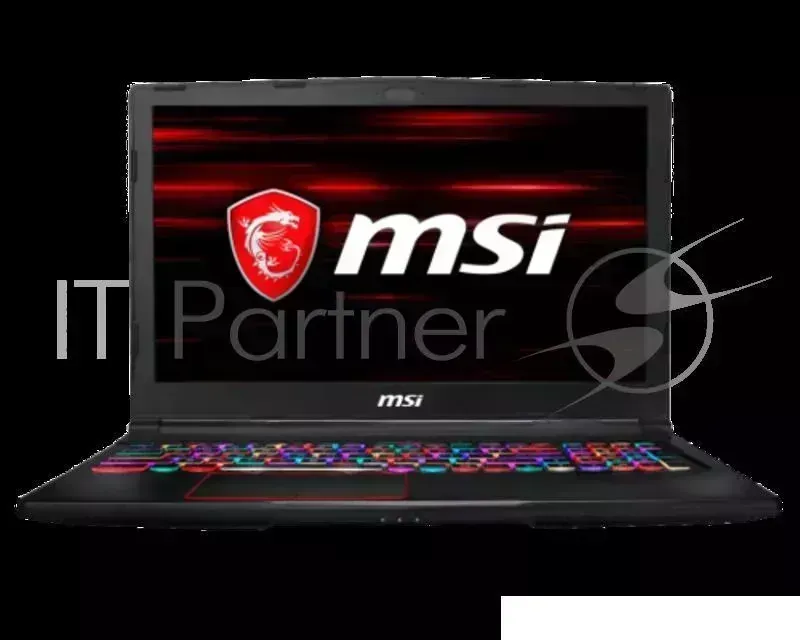 Ноутбук MSI GE63 Raider RGB 8RE 211XRU 15.6" 1920x1080 матовый /Intel Core i7 8750H 2.2Ghz /16384Mb/1000 128SSDGb/noDVD/Ext:nVidia GeForce GTX1060 6144Mb /Cam/B