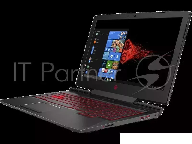 Ноутбук Hewlett-Packard HP Omen 15-ce015ur 15.6"(1920x1080 IPS)/Intel Core i7 7700HQ(2.8Ghz)/12288Mb/1000+128SSDGb/noDVD/Ext:nVidia GeForce GTX1060(6144Mb)/Cam/BT/WiF