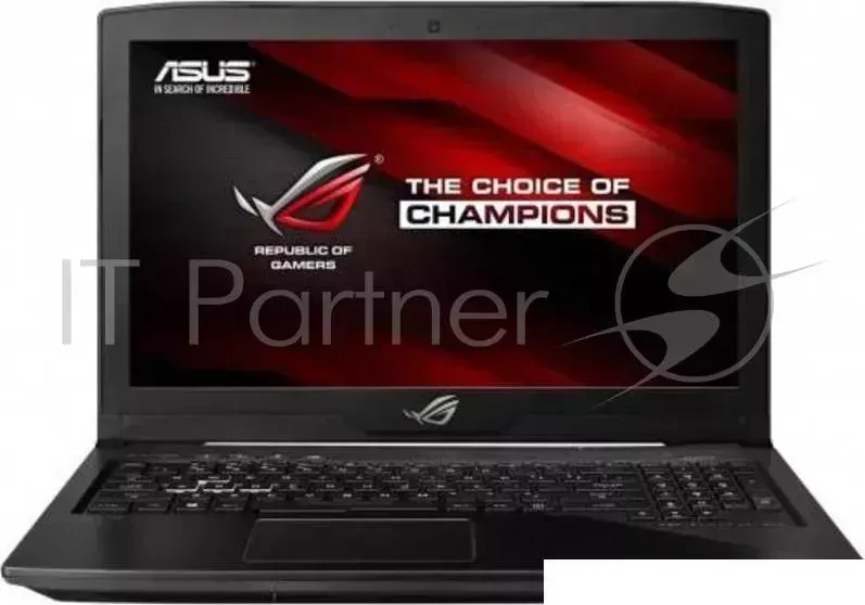 Ноутбук ASUS GL503VD-ED364T SCAR i5-7300HQ (2.5)/12G/1T+128G NVME M.2 SSD/15,6"FHD AG IPS/NV GTX1050 4G/noODD/BT/Win10 Black, Metal