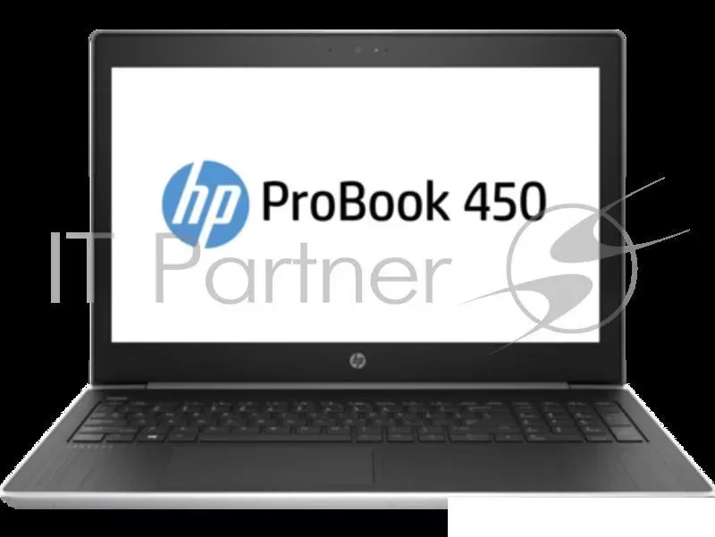 Ноутбук Hewlett-Packard HP ProBook 450 G5 15.6"(1366x768)/Intel Core i3 7100U(2.4Ghz)/4096Mb/500Gb/noDVD/Int:Intel HD Graphics 620/Cam/BT/WiFi/48WHr/war 1y/2.1kg/silv