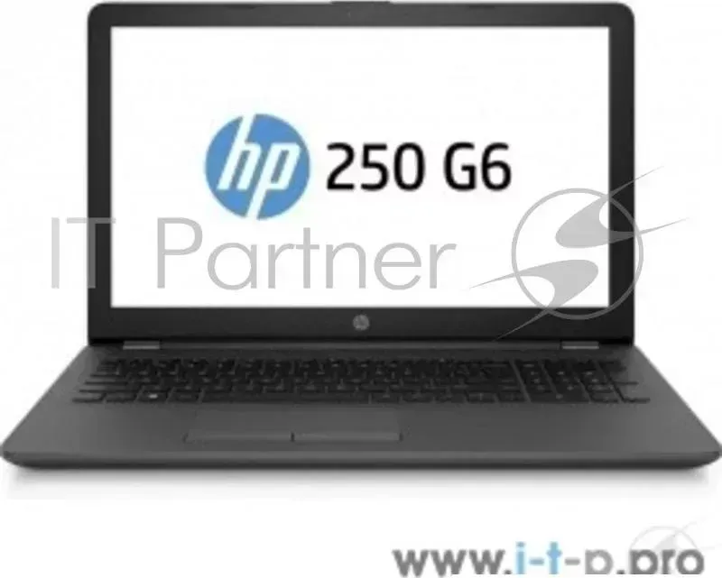 Ноутбук Hewlett-Packard HP 250 G6 <2RR67EA> i5-7200U (2.5)/8Gb/256Gb SSD/15.6" FHD AG/AMD 520 2Gb/BT/DVD-RW/Win10 Pro/Dark Ash Silver