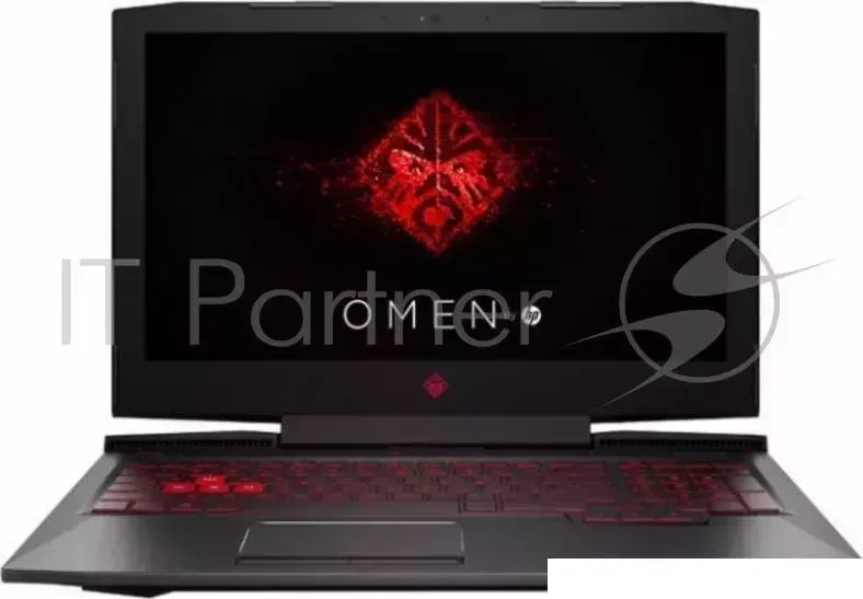 Ноутбук Hewlett-Packard HP Omen 15-ce009ur 15.6"(1920x1080 IPS)/i7 7700HQ(2.8Ghz)/8192Mb/1000Gb/noDVD/GeForce GTX1050(4096Mb)/Shadow Black/W10