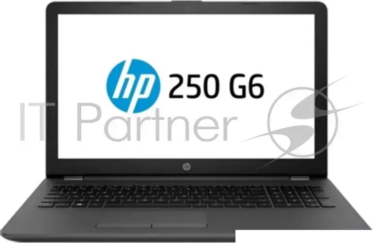 Ноутбук Hewlett-Packard HP 250 G6 Core i3-6006U 2.0GHz,15.6;HD AG Cam,4GB DDR4(1),500GB 5.4krpm,DVD-Writer,ATI.R5 M520 2Gb,WiFi,BT,4C,2.1kg,1y,Win10HomeEM(64),Sil