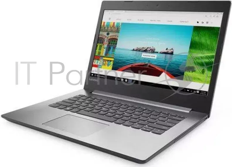 Ноутбук LENOVO 320-14IAP 14.0" FHD, Intel Celeron N3350, 4Gb, 500Gb, noDVD, Win10, серый (80XQ0011RK)