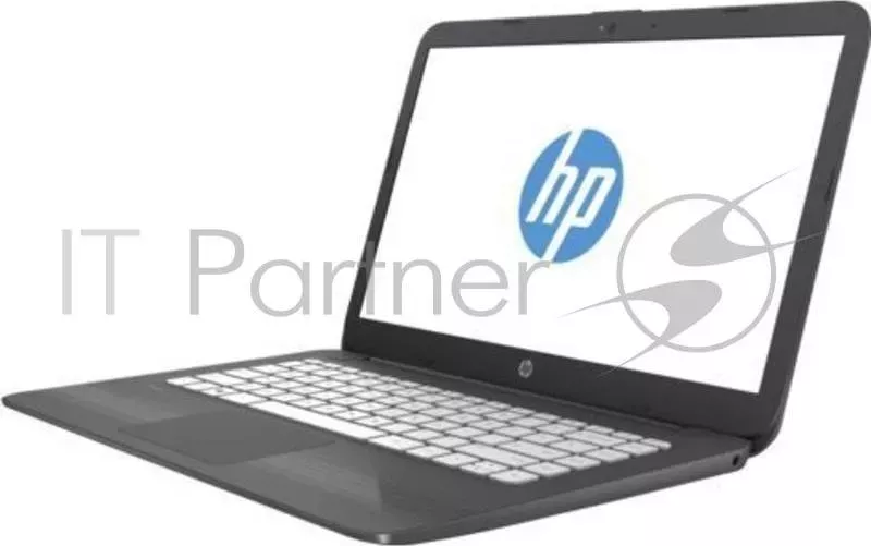Ноутбук Hewlett-Packard HP Stream 14-ax014ur Celeron N3060/2Gb/SSD32Gb/Intel HD Graphics/14"/HD(1366x768)/Windows 10 64/grey/WiFi/BT/Cam