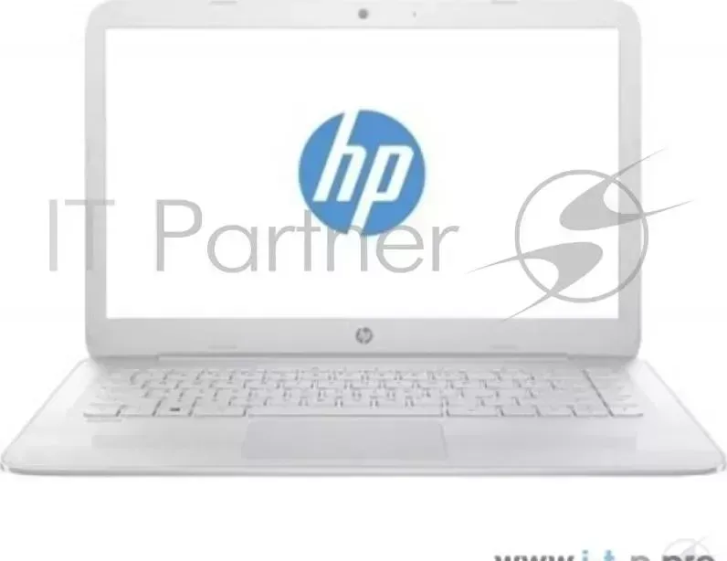 Ноутбук Hewlett-Packard HP Stream 14 14-ax017ur 14.0"" Intel Celeron N3060/4Gb/32Gb/no DVD Win10 белый (2EQ34EA)