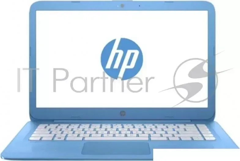 Ноутбук Hewlett-Packard HP Stream 14 ax015ur 14" 1366x768 /Intel Celeron N3060 1.6Ghz /4096Mb/32Gb SSDGb/noDVD/Int:Intel HD Graphics/Cam/BT/WiFi/41WHr/war 1y/1.44kg/A
