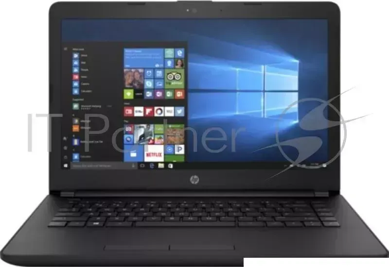 Ноутбук Hewlett-Packard HP 14-bs026ur Core i3 6006U/4Gb/500Gb/DVD-RW/Intel HD Graphics/14"/HD (1366x768)/Free DOS/black/WiFi/BT/Cam/2620mAh