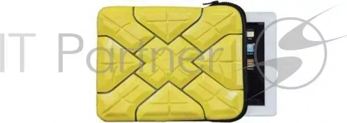 Чехол для Apple iPad 2/3/4, PC 10.1", технология Extreme Sleeve - 100% защита от удара и падения, желтый, G-Form FORWARD PC - и