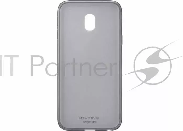 Чехол (клип-кейс) SAMSUNG для Galaxy J3 (2017) Jelly Cover черный (EF-AJ330TBEGRU)