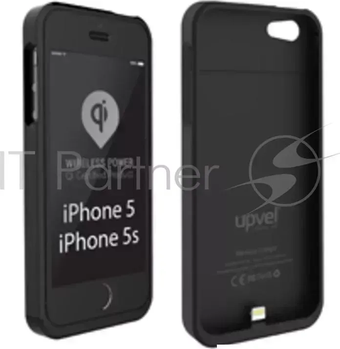 Чехол с функцией беспроводной зарядки Upvel для Apple iPhone 5/5s UQ CI5 STINGRAY черный