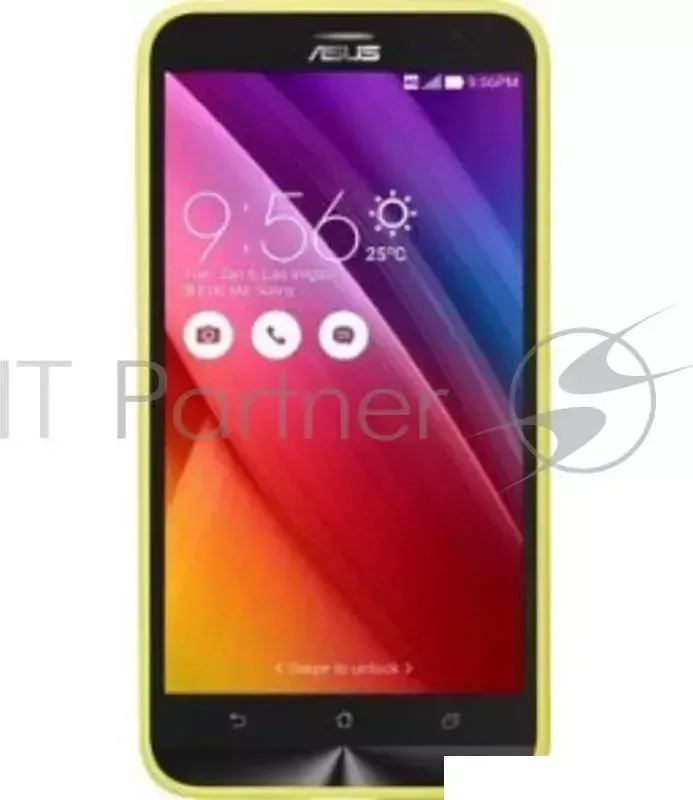 Чехол (клип-кейс) Asus для Asus ZenFone 2 ZE550KL/ZE551KL PF-01 желтый (90XB00RA-BSL310) ASUS бампер 2 Bumper Case , полиуретан, 90XB00RA BSL310