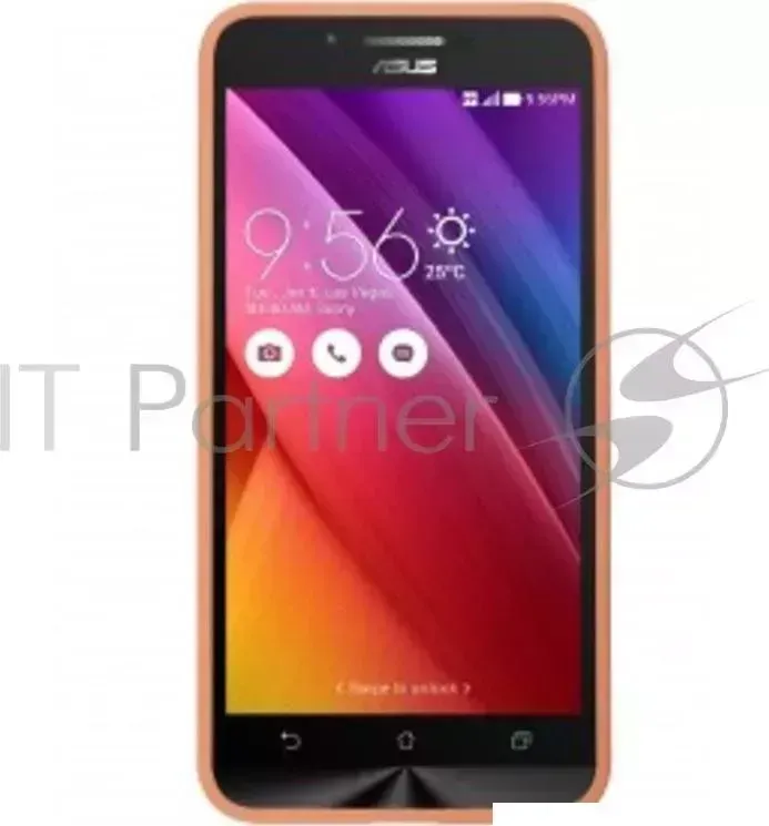 Чехол (клип-кейс) Asus для Asus ZenFone GO ZC500TG Bumper Case оранжевый (90XB00RA-BSL3R0) ASUS Бампер GO PF 01 90XB00RA BSL3R0