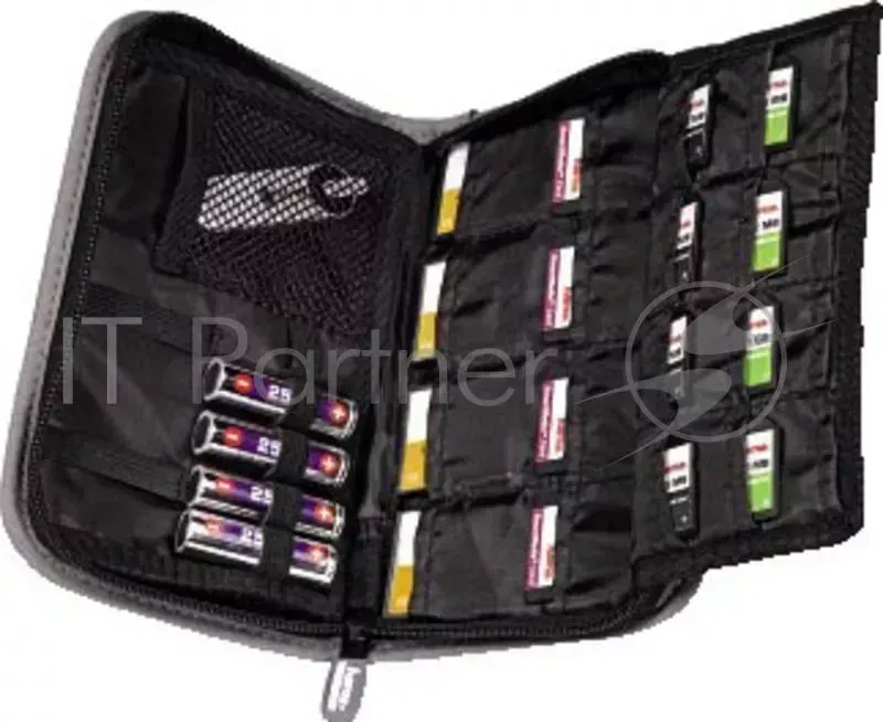 Чехол Hama H-49917 черный/серый HAMA H 49917 для карт памяти Maxi до 20 карт