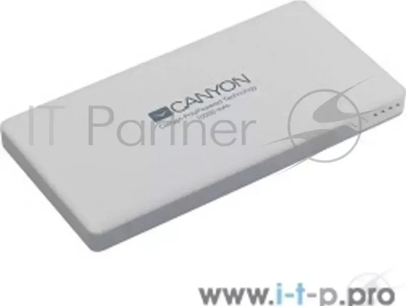 Внешний аккумулятор CANYON CNS TPBP10W 10000mAh White . H2CNSTPBP10W