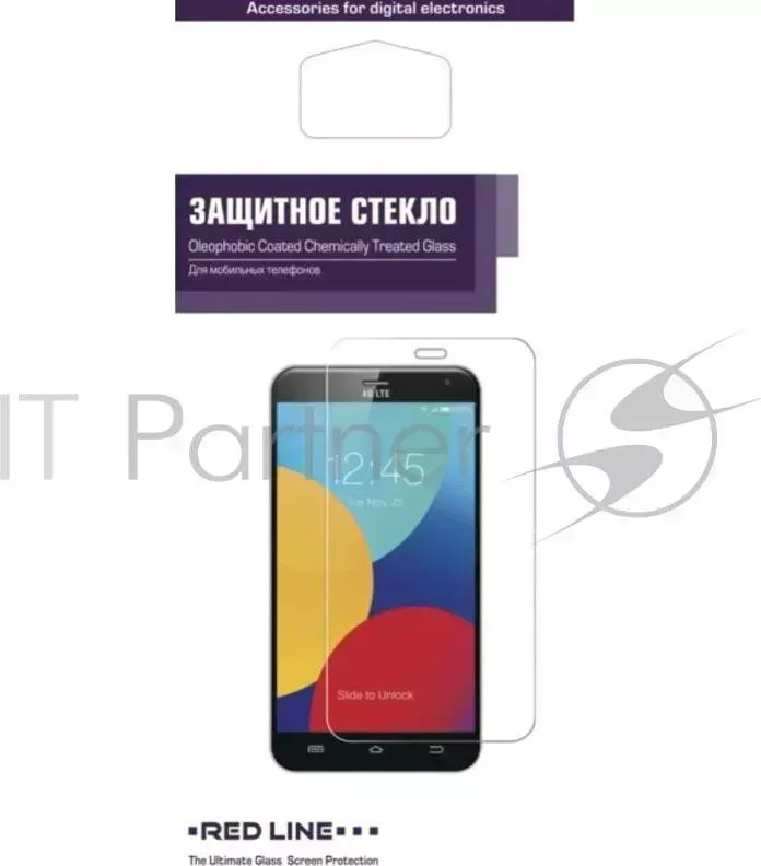 Защитное стекло для экрана Redline Huawei Y3II 1шт. УТ000009142
