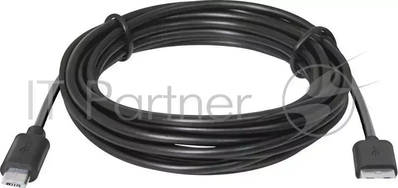 Кабель DEFENDER USB USB08-10BH USB2.0 черный, AM-MicroBM, 3м (87469)