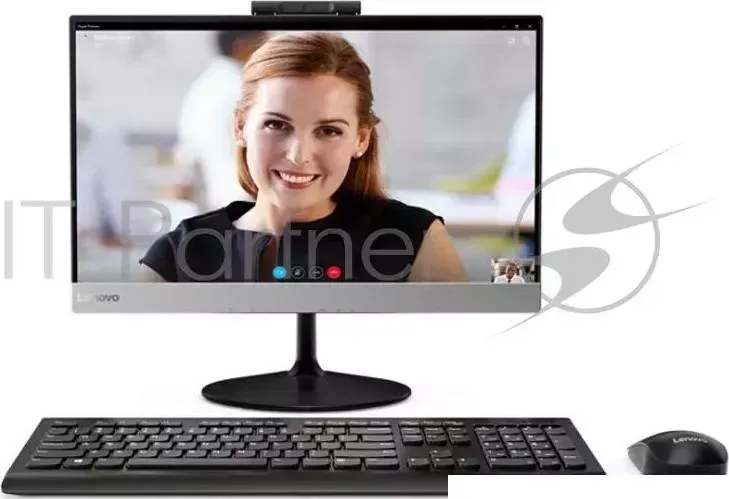 Моноблок LENOVO V410z i5 7400T 8Gb 1Tb AMD Radeon 530 2Gb 21,5 FHD DVD DL BT Cam Win10Pro Черный 10R50001RU
