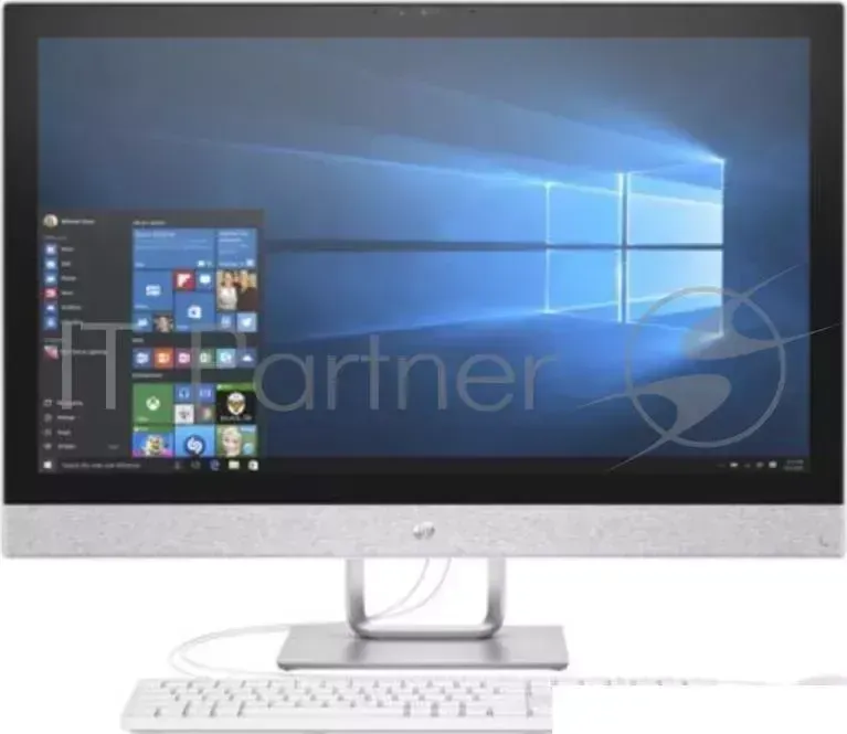 Моноблок HP Pavilion 27I 27-r006ur [2MJ66EA] blizzard white 27" {FHD i3-7100T/8Gb/1Tb+16Gb SSD/DVDRW/AMD530 2Gb//W10/k+m} Hewlett-Packard HP