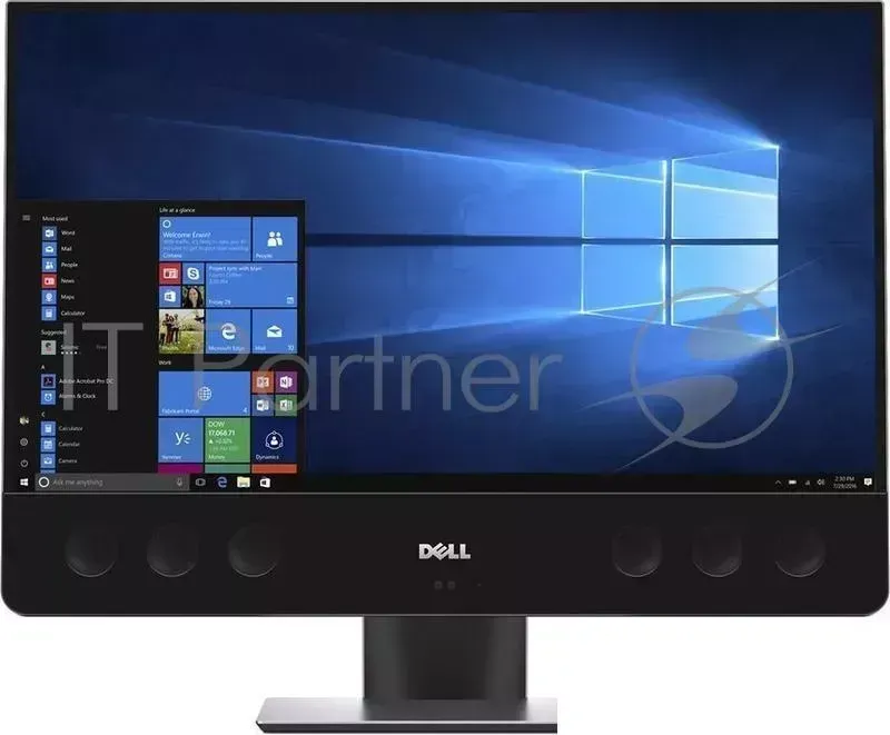 Моноблок DELL Precision 5720 27" UHD i7 7700 3.6 /32Gb/SSD512Gb/Pro WX7100 8Gb/DVDRW/Windows 10 Professional Multi Language 64/GbitEth/WiFi/BT/ /мышь/черн