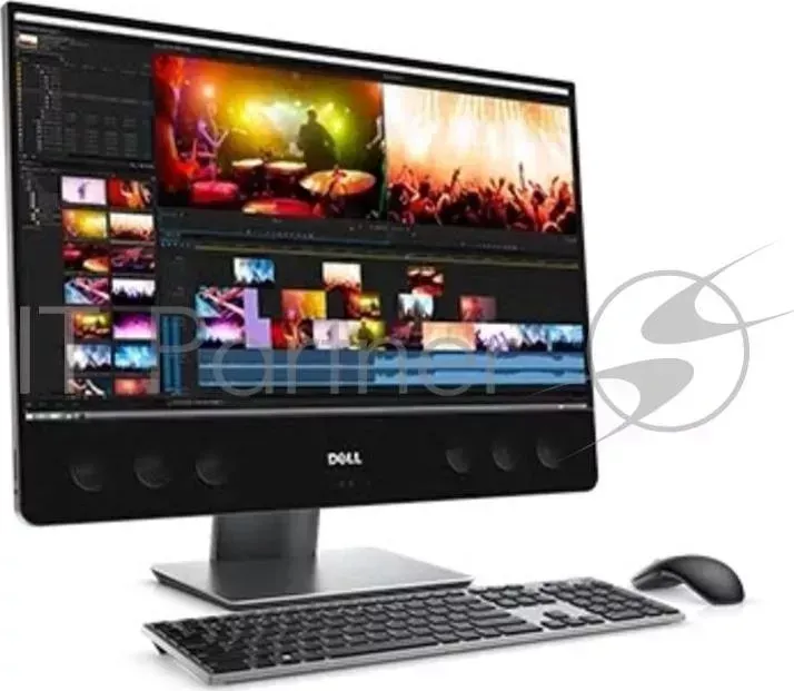 Моноблок DELL Precision 5720 27" UHD i7 7700 3.6 /16Gb/1Tb 7.2k/SSD256Gb/Pro WX7100 8Gb/DVDRW/Windows 10 Professional Multi Language 64/1300W/ /мышь/черны