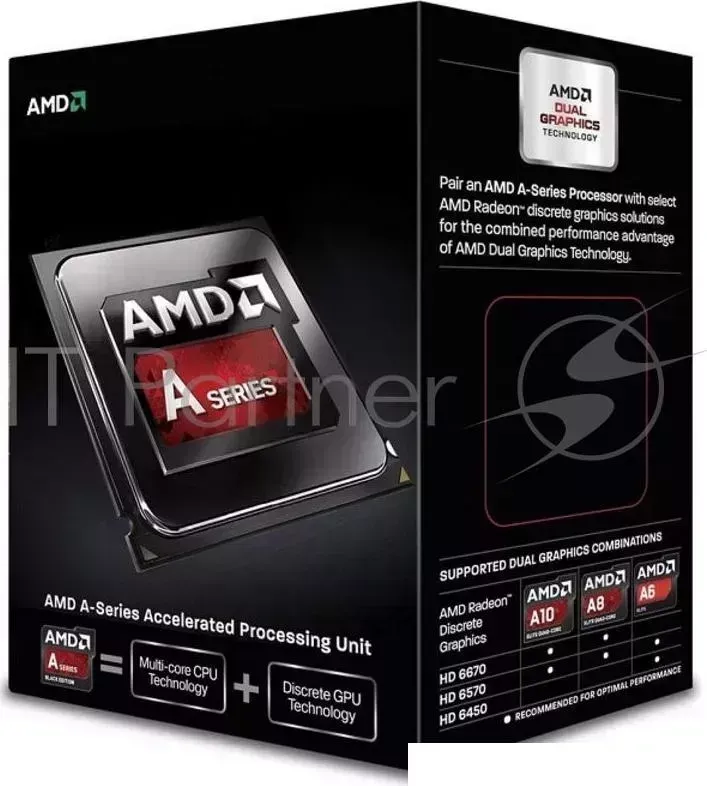 Процессор CPU AMD A6 6400K BOX {3.9ГГц, 1Мб, SocketFM2}
