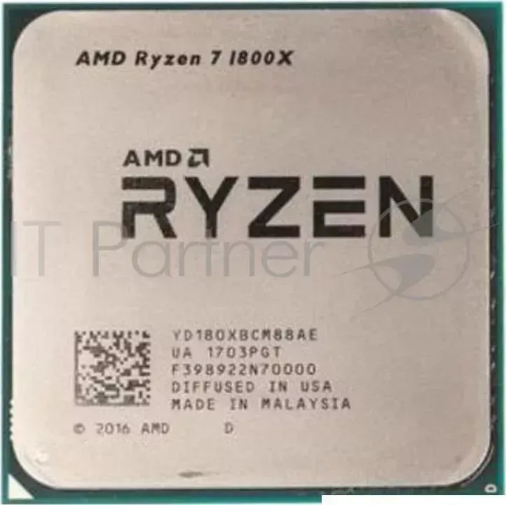Процессор AMD Ryzen 7 1800X AM4 YD180XBCM88AE 3.6GHz/100MHz OEM