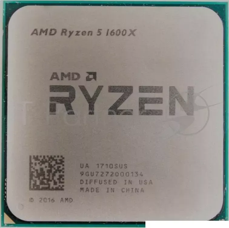 Процессор AMD Ryzen 5 1600X AM4 BOX W/O COOLER