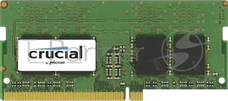 Память оперативная Crucial SODIMM 2GB DDR4 2400 MT/s PC4 19200 CL17 SR x16 Unbuffered 260pin (PC4-19200) SR