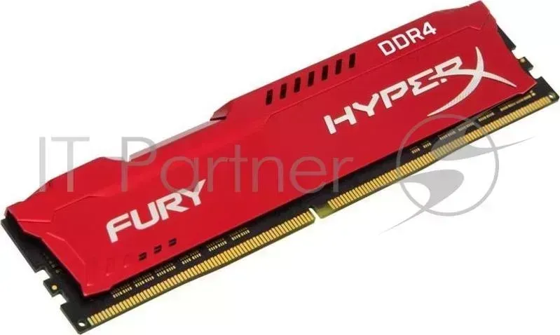 Память оперативная KINGSTON 8GB 2933MHz DDR4 CL17 DIMM 1Rx8 HyperX FURY Red